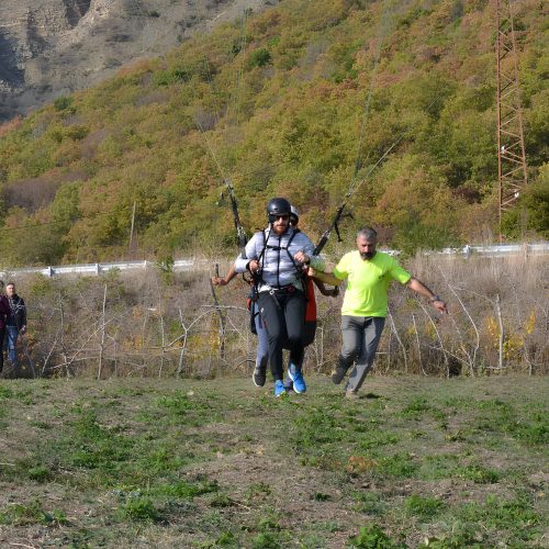 Tekirdağ Uçmakdere Yamaç Paraşütü Kalkış Anı